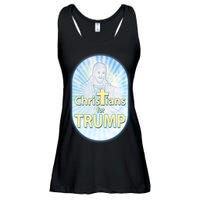 Christians For Trump Ladies Essential Flowy Tank