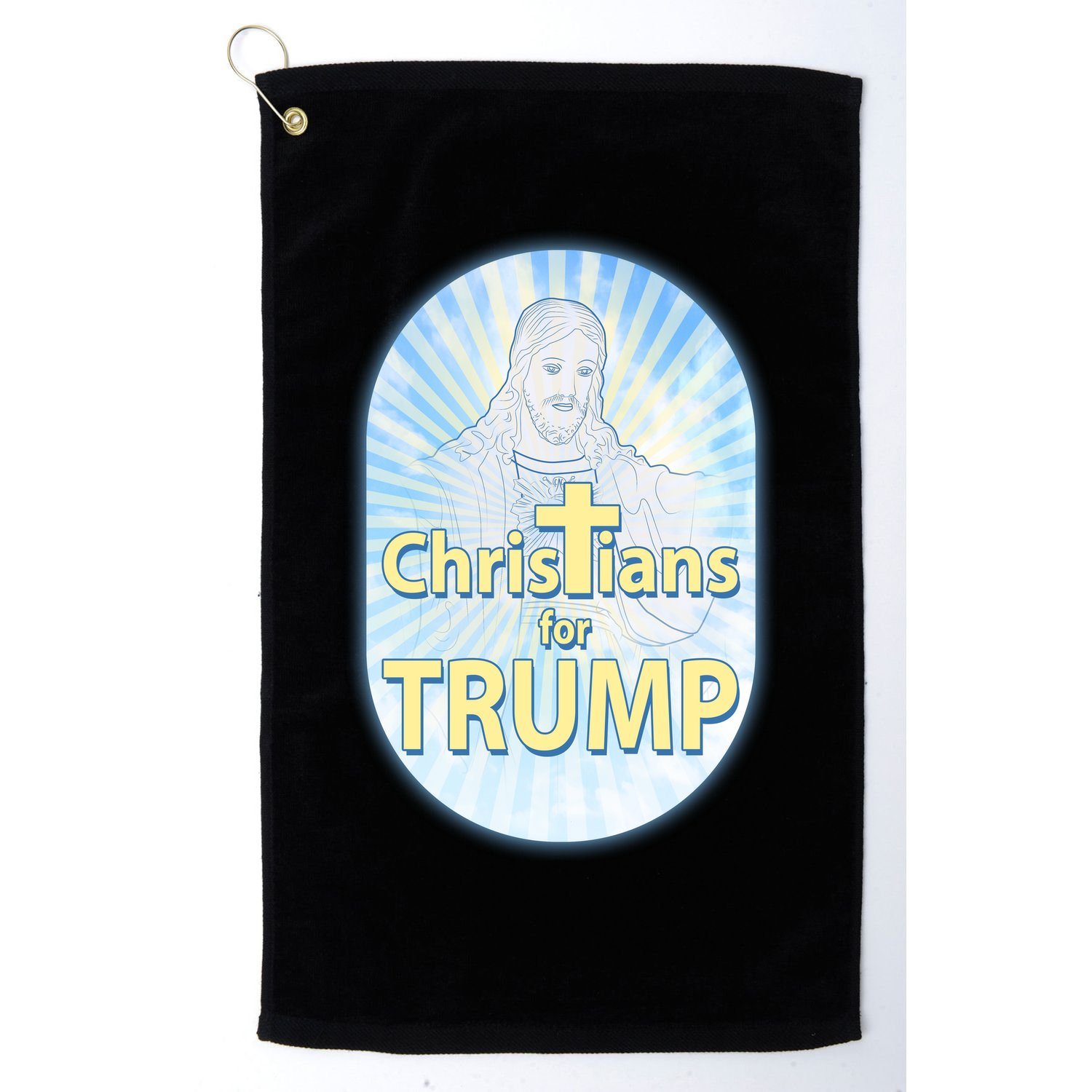 Christians For Trump Golf Towel