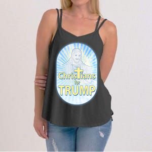 Christians For Trump Women's Strappy Tank