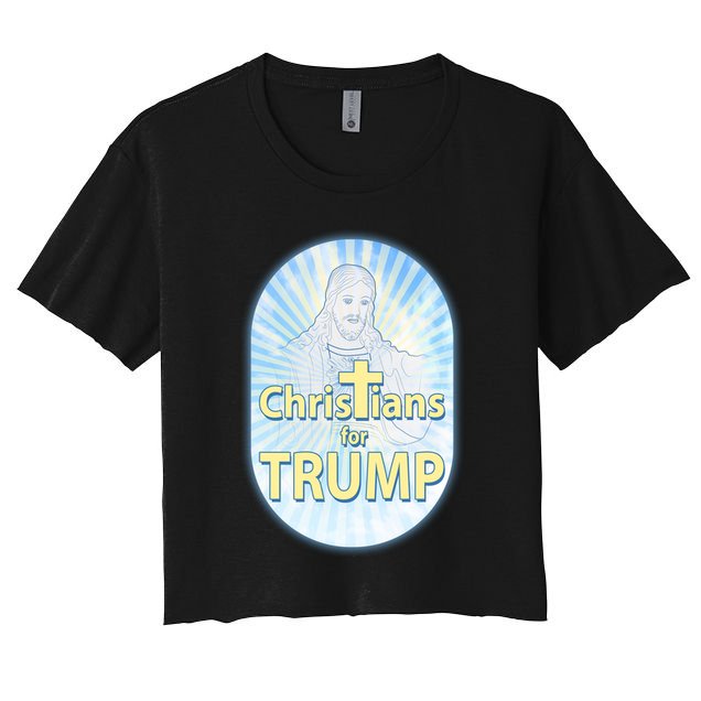 Christians For Trump Crop Top