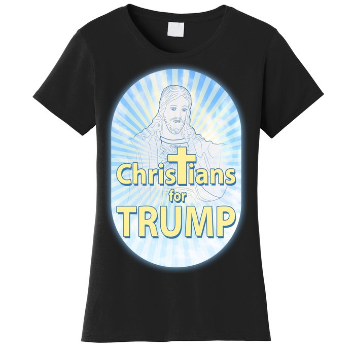 Christians For Trump Women's T-Shirt