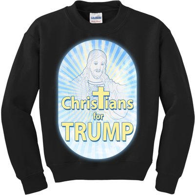 Christians For Trump Kids Sweatshirt