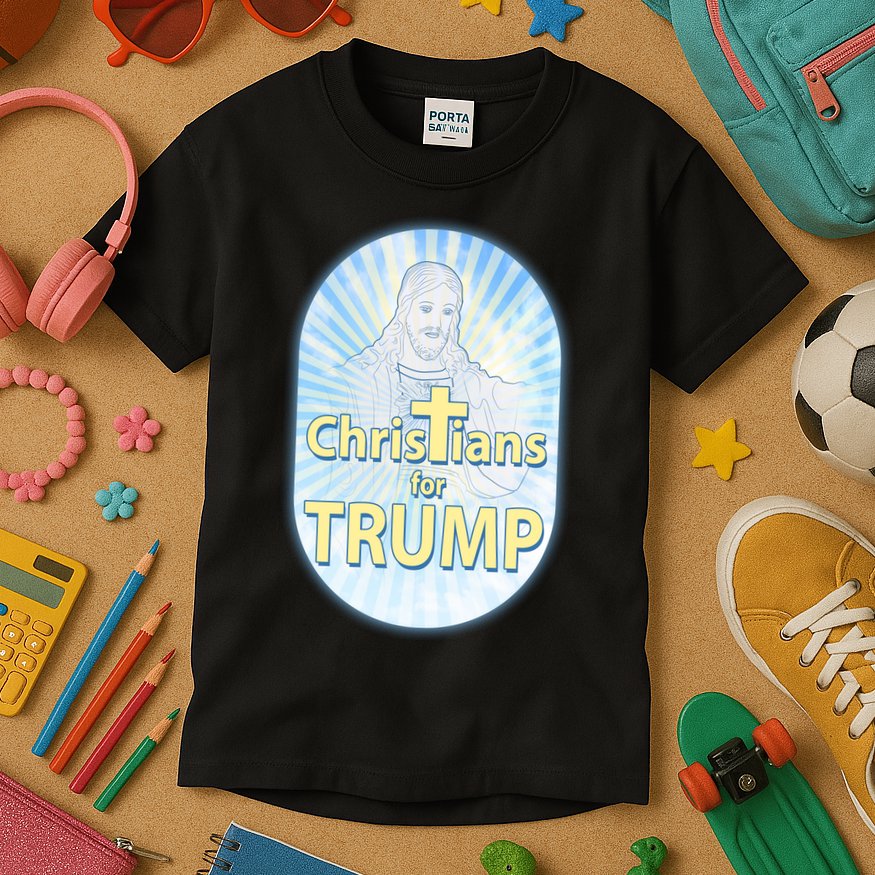 Christians For Trump Kids T-Shirt