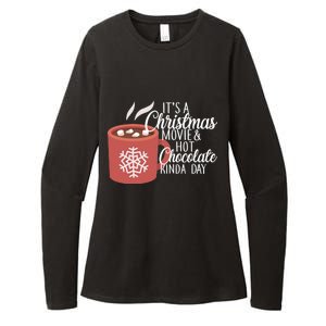 Christmas  Movie and Hot Chocolate Womens CVC Long Sleeve Shirt