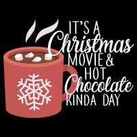 Christmas  Movie and Hot Chocolate Flatbill Hat