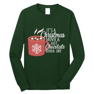 Christmas  Movie and Hot Chocolate Long Sleeve Shirt