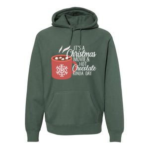 Christmas  Movie and Hot Chocolate Premium Hoodie