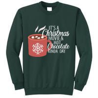 Christmas  Movie and Hot Chocolate Tall Sweatshirt