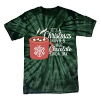 Christmas  Movie and Hot Chocolate Tie-Dye T-Shirt