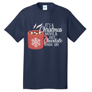 Christmas  Movie and Hot Chocolate Tall T-Shirt