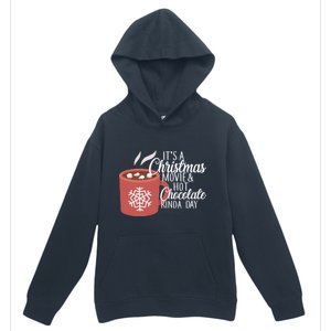 Christmas  Movie and Hot Chocolate Urban Pullover Hoodie