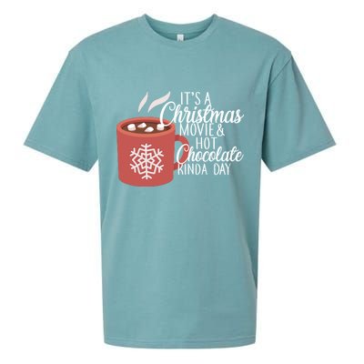 Christmas  Movie and Hot Chocolate Sueded Cloud Jersey T-Shirt