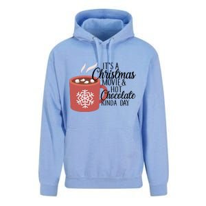 Christmas  Movie and Hot Chocolate Unisex Surf Hoodie