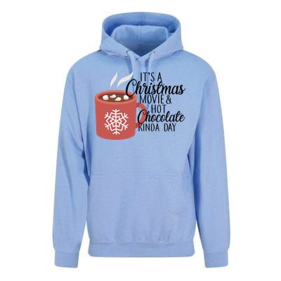 Christmas  Movie and Hot Chocolate Unisex Surf Hoodie