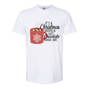 Christmas  Movie and Hot Chocolate Softstyle CVC T-Shirt