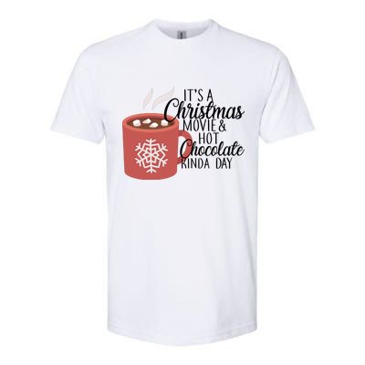 Christmas  Movie and Hot Chocolate Softstyle® CVC T-Shirt