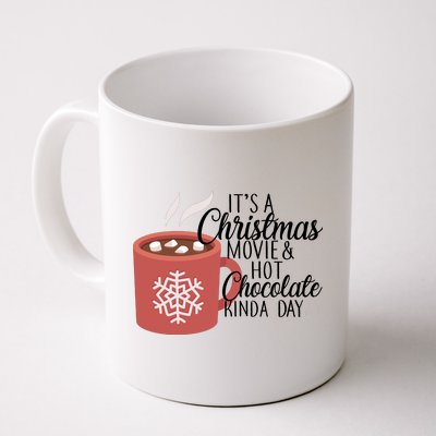 Christmas  Movie and Hot Chocolate Coffee Mug