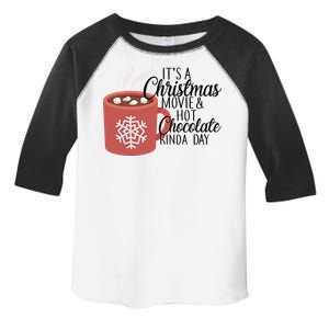 Christmas  Movie and Hot Chocolate Toddler Fine Jersey T-Shirt