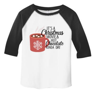 Christmas  Movie and Hot Chocolate Toddler Fine Jersey T-Shirt