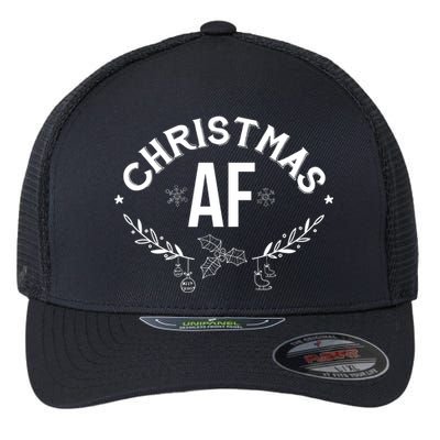 Christmas AF Flexfit Unipanel Trucker Cap