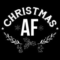 Christmas AF Cooling Performance Crew T-Shirt