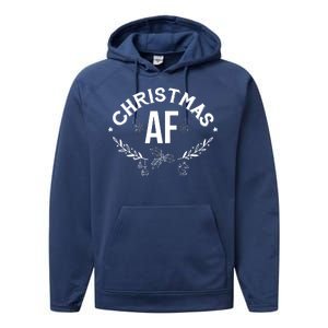 Christmas AF Performance Fleece Hoodie