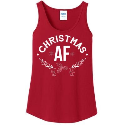 Christmas AF Ladies Essential Tank