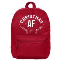 Christmas AF 16 in Basic Backpack