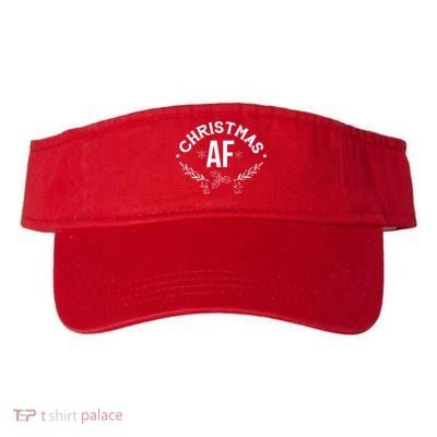 Christmas AF Valucap Bio-Washed Visor