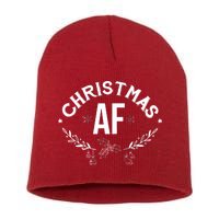 Christmas AF Short Acrylic Beanie