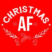 Christmas AF Short Acrylic Beanie