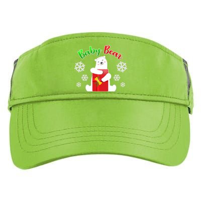 Christmas Baby Bear Adult Drive Performance Visor