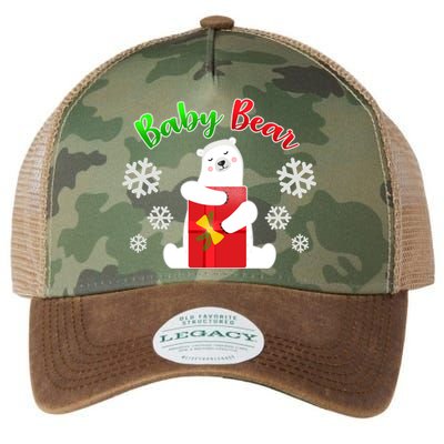 Christmas Baby Bear Legacy Tie Dye Trucker Hat