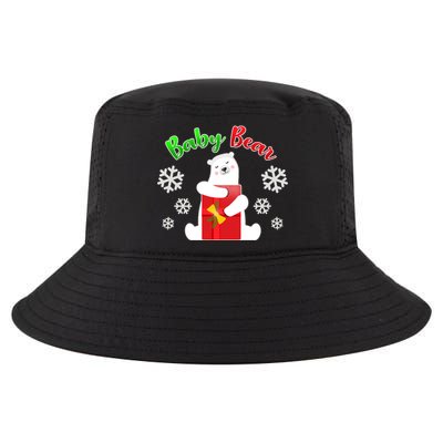 Christmas Baby Bear Cool Comfort Performance Bucket Hat