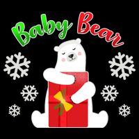 Christmas Baby Bear City Backpack
