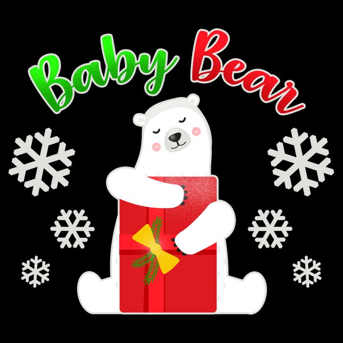 Christmas Baby Bear City Backpack