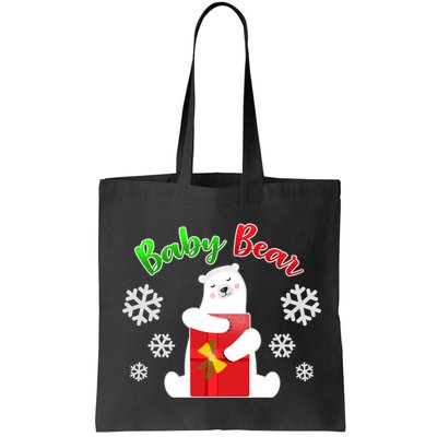 Christmas Baby Bear Bag