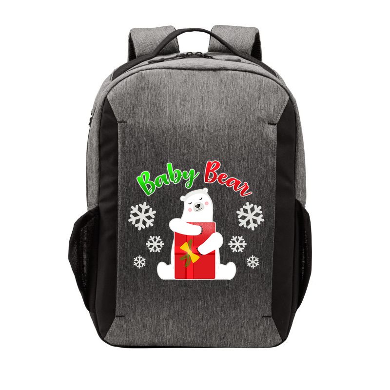 Christmas Baby Bear Vector Backpack