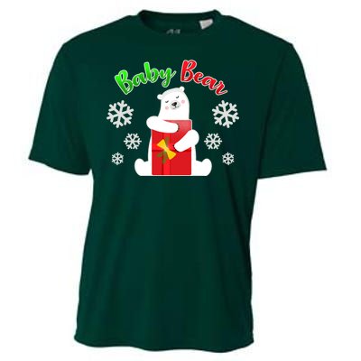 Christmas Baby Bear Cooling Performance Crew T-Shirt