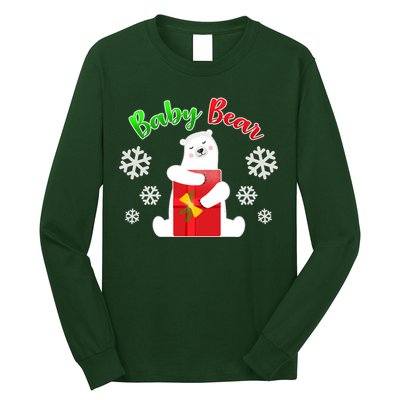 Christmas Baby Bear Long Sleeve Shirt