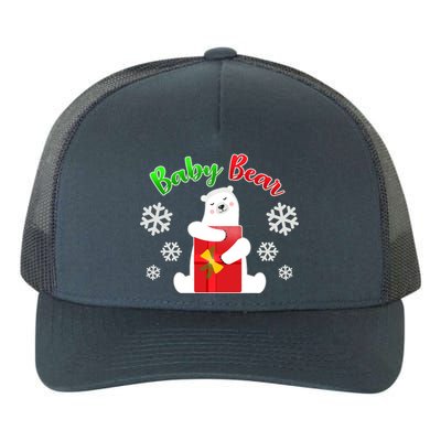 Christmas Baby Bear Yupoong Adult 5-Panel Trucker Hat