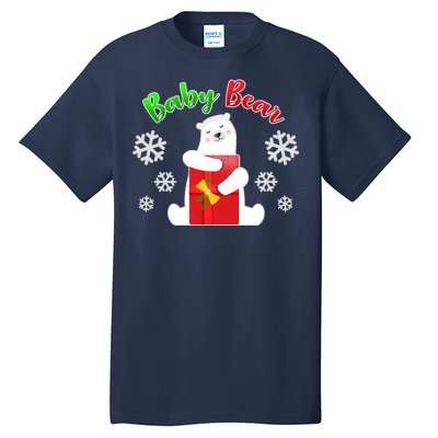 Christmas Baby Bear Tall T-Shirt