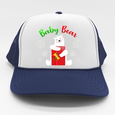 Christmas Baby Bear Trucker Hat