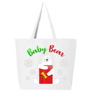 Christmas Baby Bear 25L Jumbo Tote