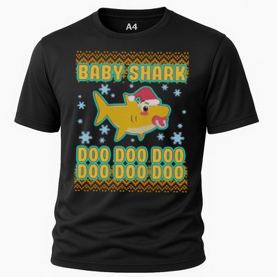 Christmas Baby Shark Doo Doo Doo Performance Shirt