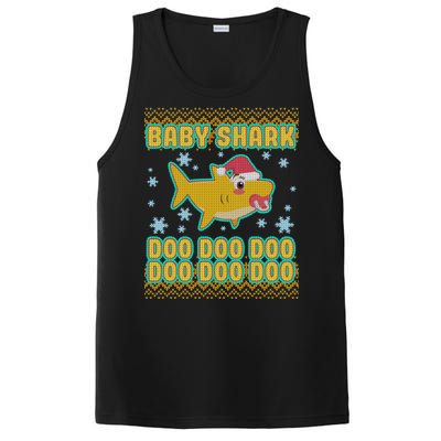 Christmas Baby Shark Doo Doo Doo PosiCharge Competitor Tank