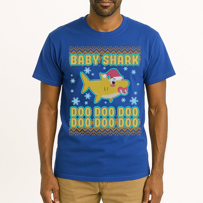 Christmas Baby Shark Doo Doo Doo Tall T-Shirt