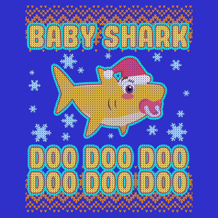 Christmas Baby Shark Doo Doo Doo Tall T-Shirt