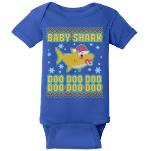 Christmas Baby Shark Doo Doo Doo Baby Bodysuit