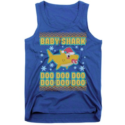 Christmas Baby Shark Doo Doo Doo Tank Top